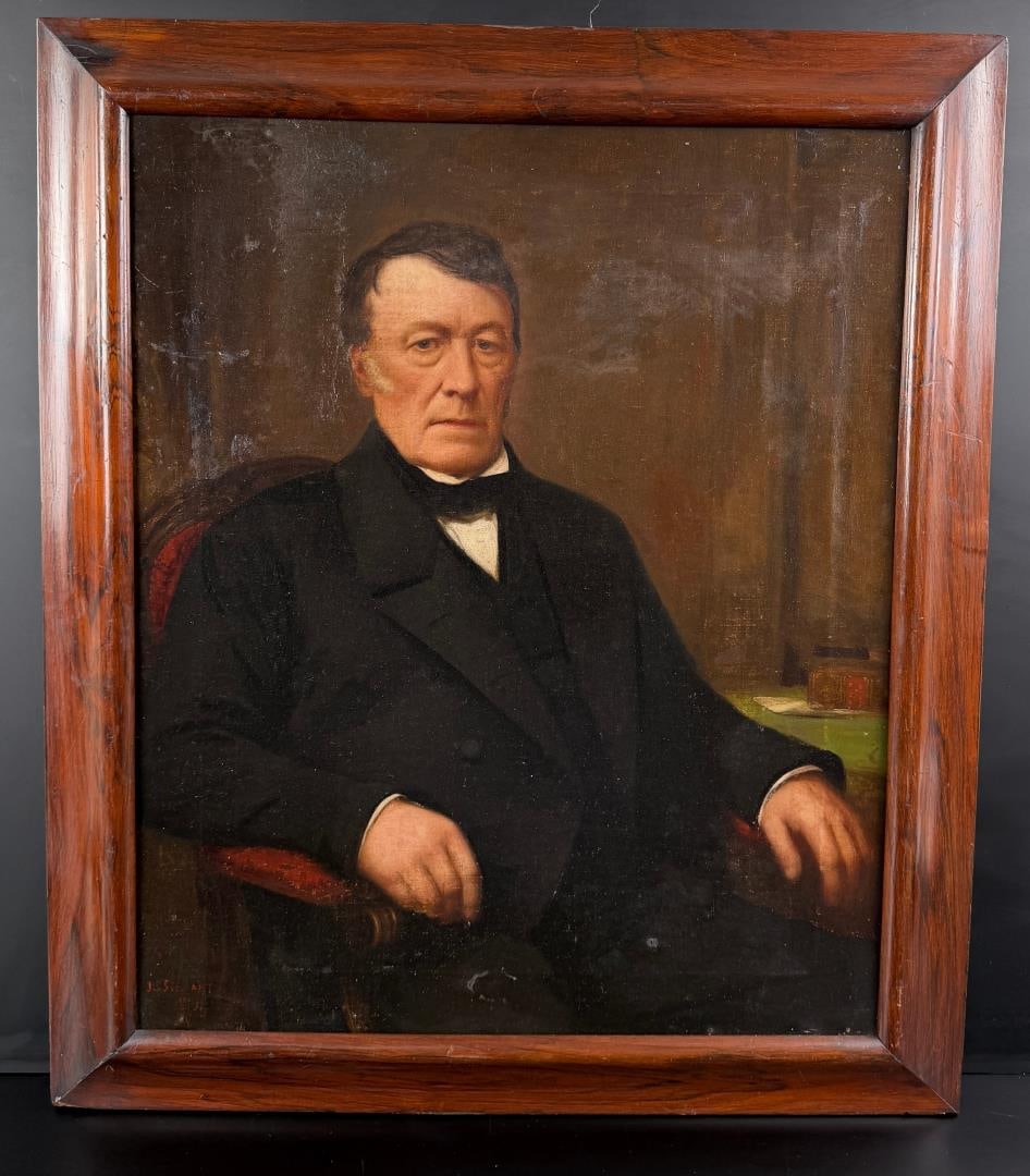 J.S. Stewart Itinerant Portrait Painting (1 of 4)