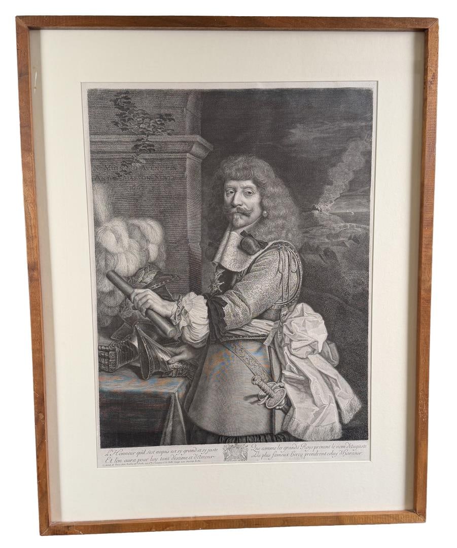 Antoine Masson Henri de Lorraine Engraving (1 of 3)