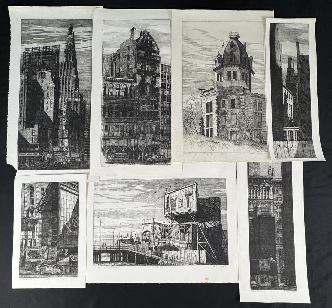 Robert Conover New Jersey Engravings