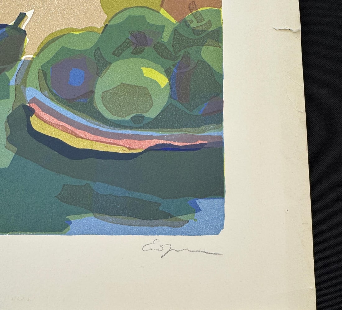 Unidentified Serigraph Print - 2