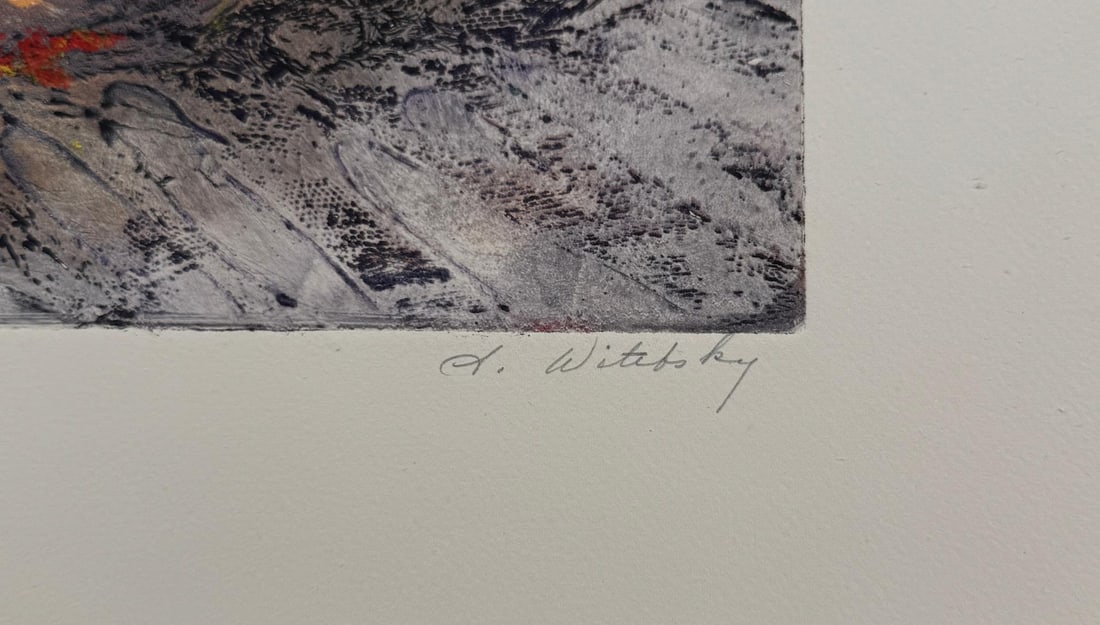 French Monotype Print - 2