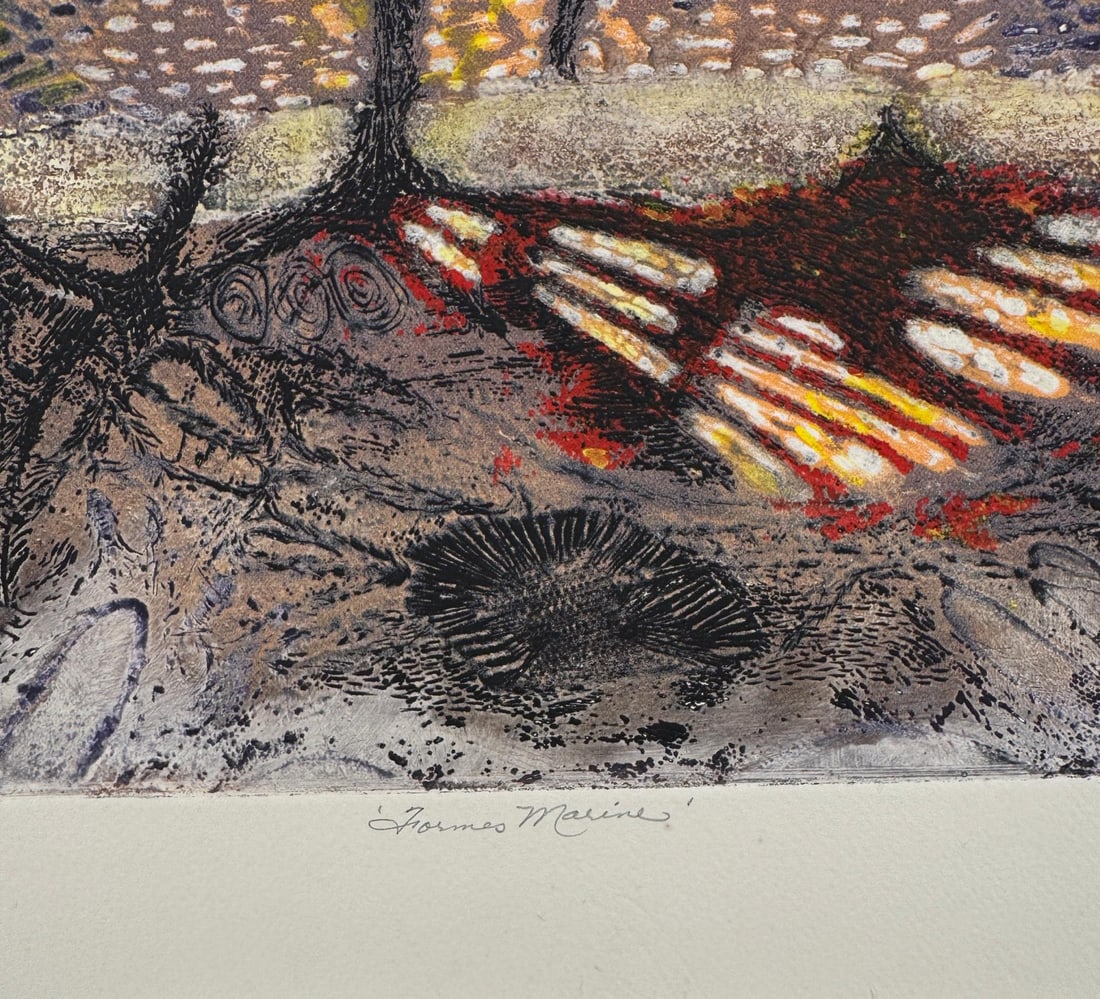 French Monotype Print - 3