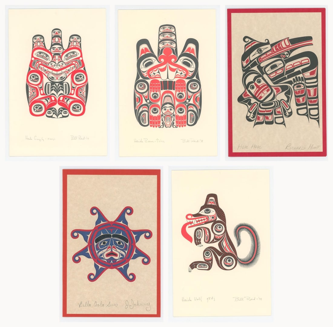 Bill Reid Northwest Coast Serigraph Prints: Nice grouping