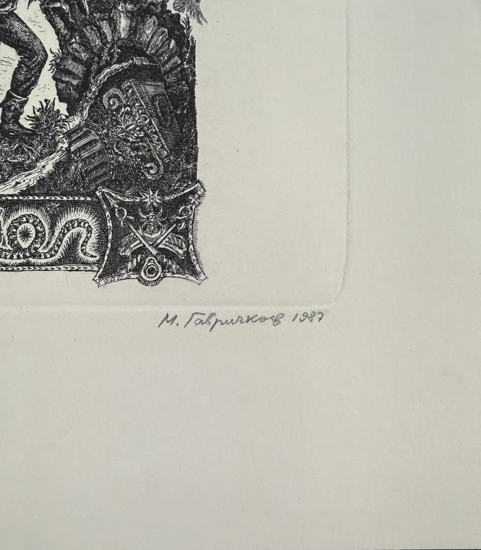 Russian Etching - 4