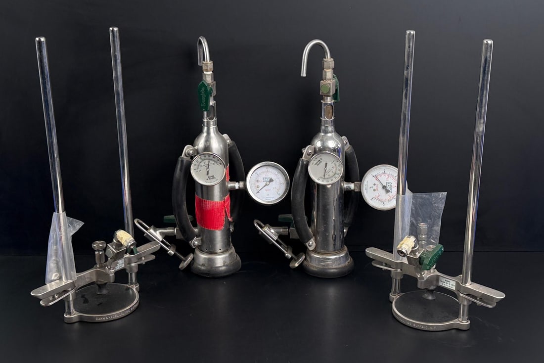 Zahm & Nagel Beer Making Equipment: Two piercing devices, and CO2 Pressure Testers. New cost of this lot is $6000.