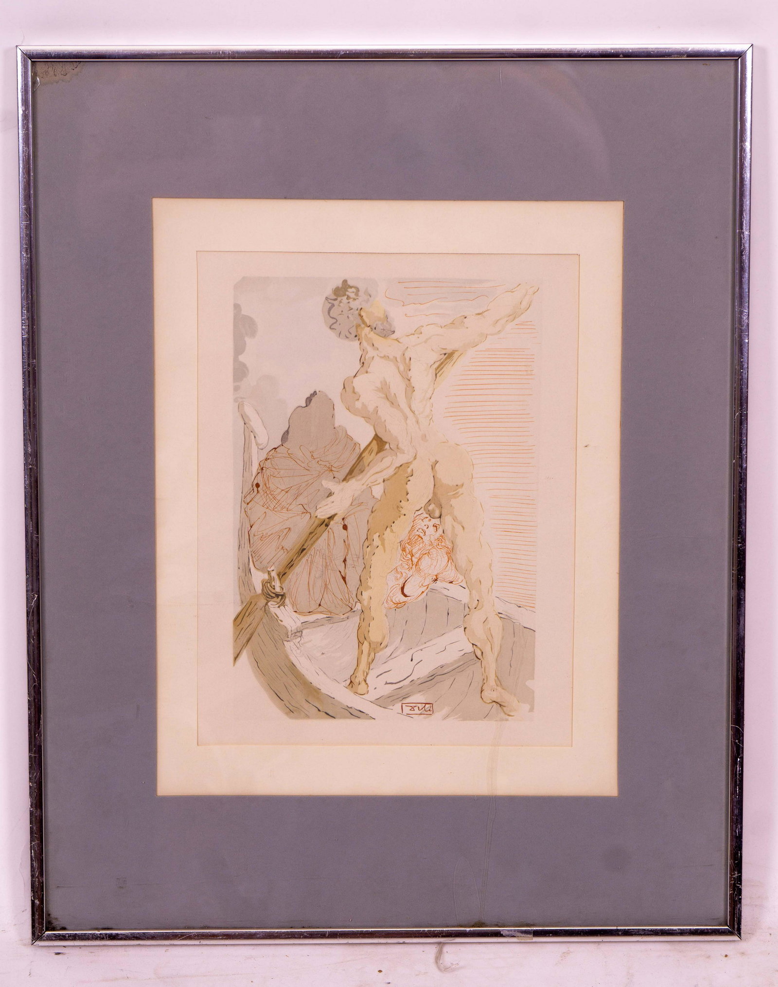 Dante's Divine Comedy 'Charon' Woodcut by Salvador Dali (1 of 4)