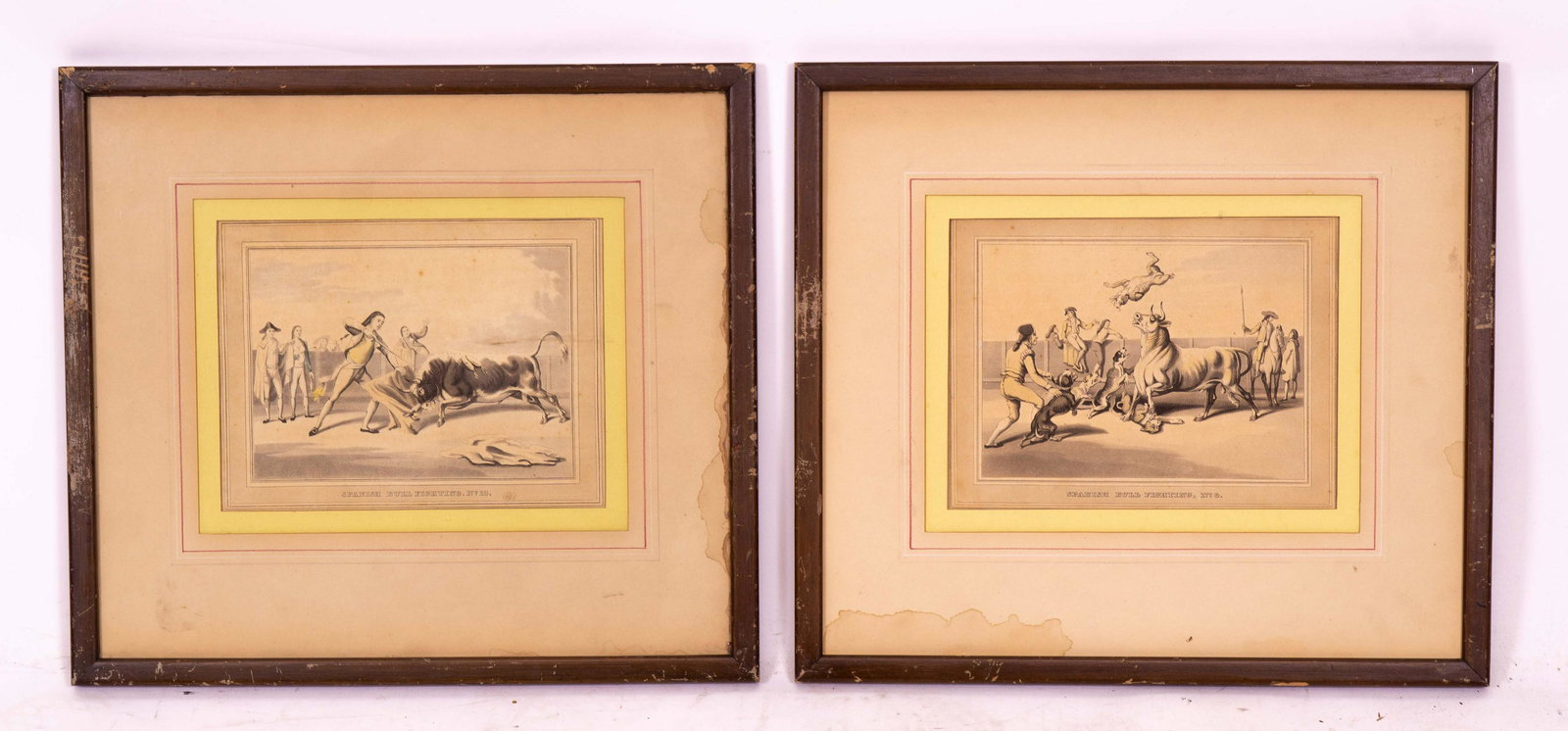 Pair of Bull Fighting Plates (1 of 6)