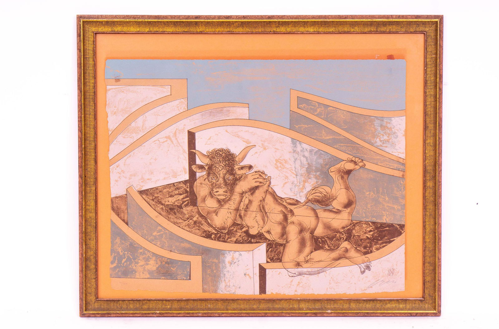 Signed Limited Edition Minotaur Print (1 of 4)