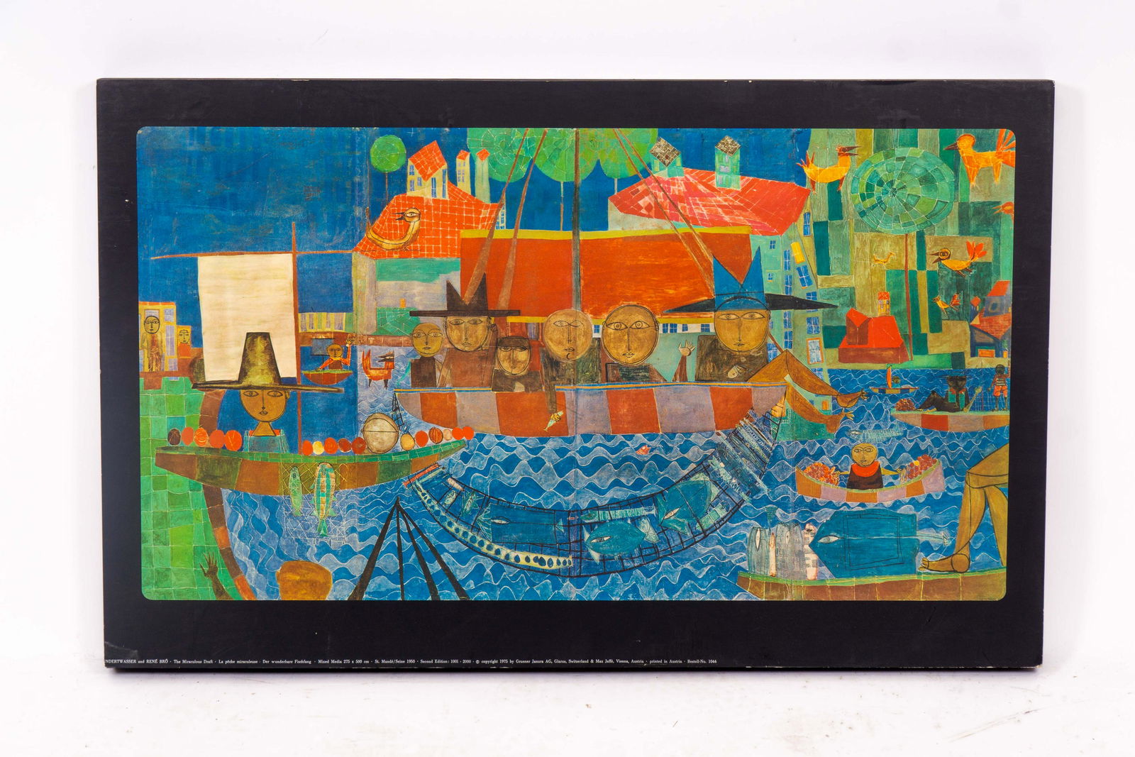 Vintage Print of 'The Miraculous Draft' by (1 of 4)