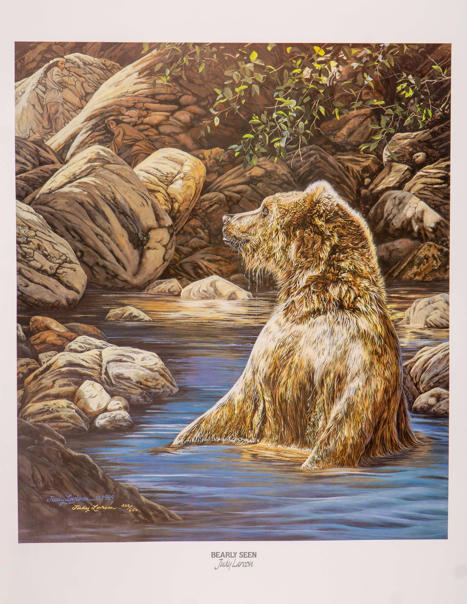 Vintage Limited Edition Signed Judy Larson Print (1 of 5)