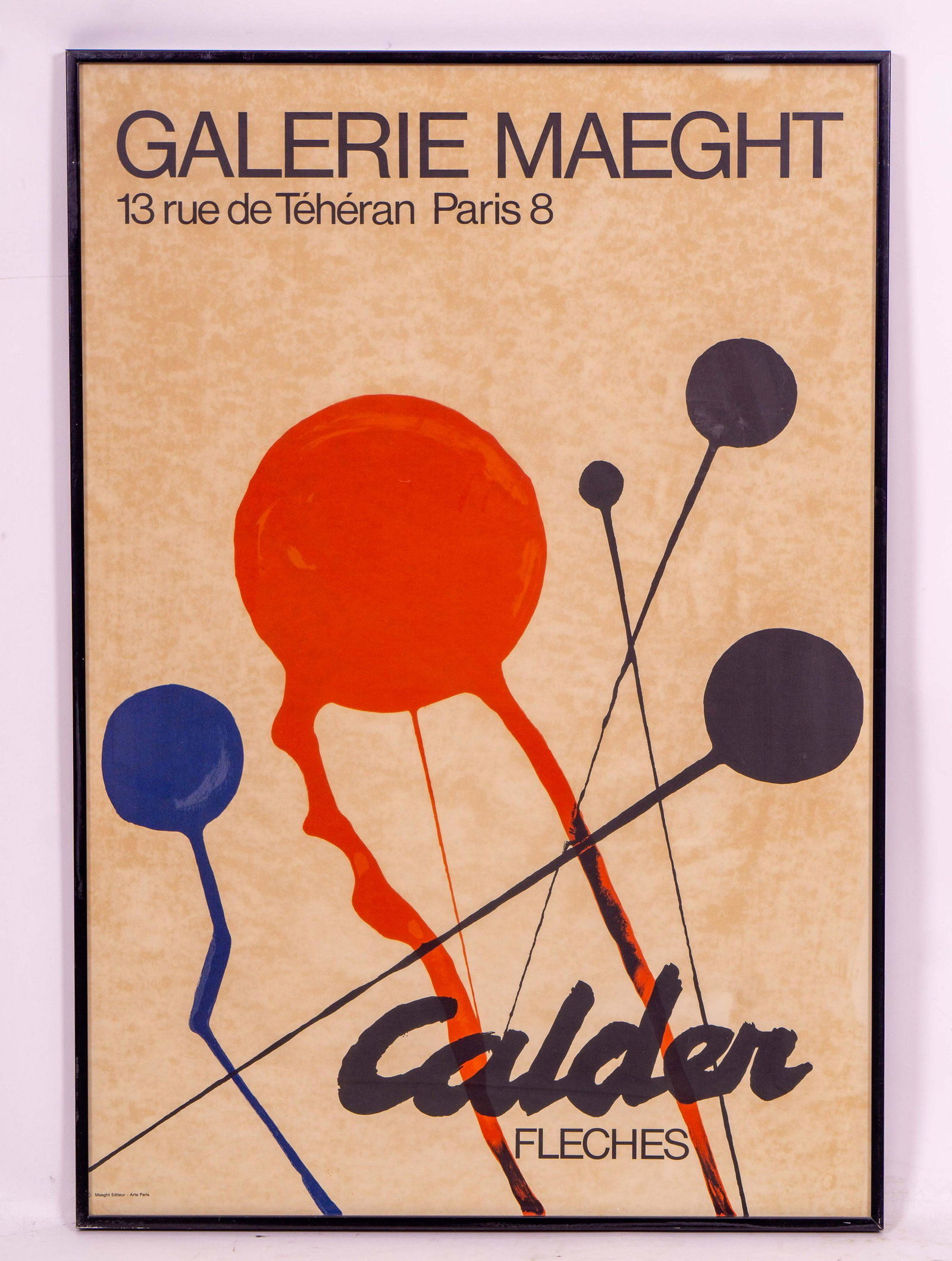 Mid-Century 'Galerie Maeght' Poster by Alexander Calder (1 of 3)