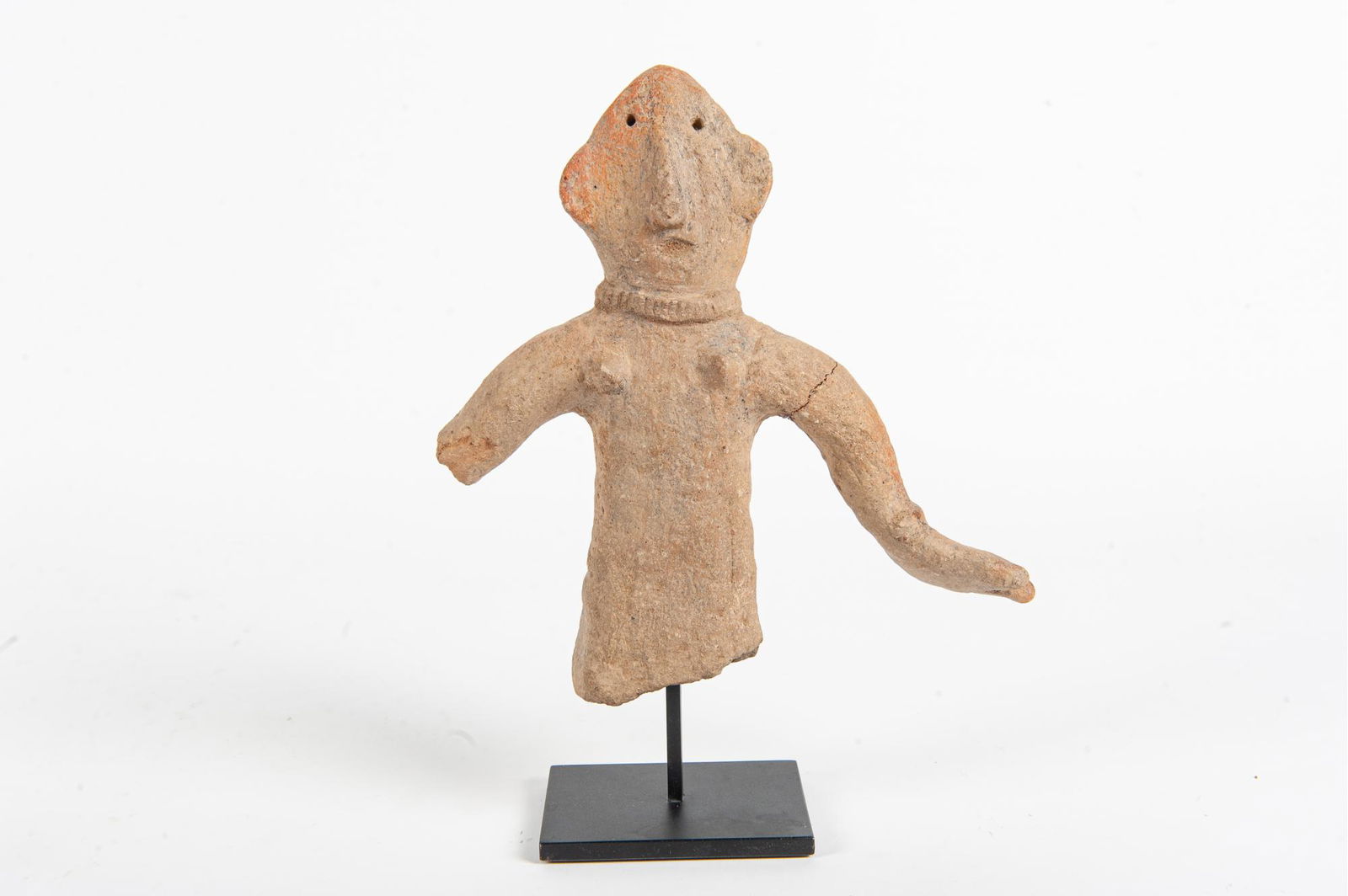 Pre-Columbian Style Figurine On Stand (1 of 6)