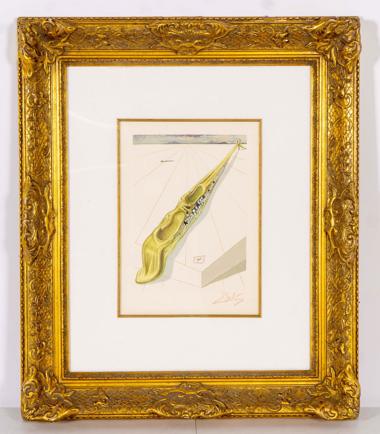 Signed Salvador Dali Print (1 of 4)