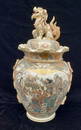 LARGE JAPANESE SATSUMA PALACE VASE