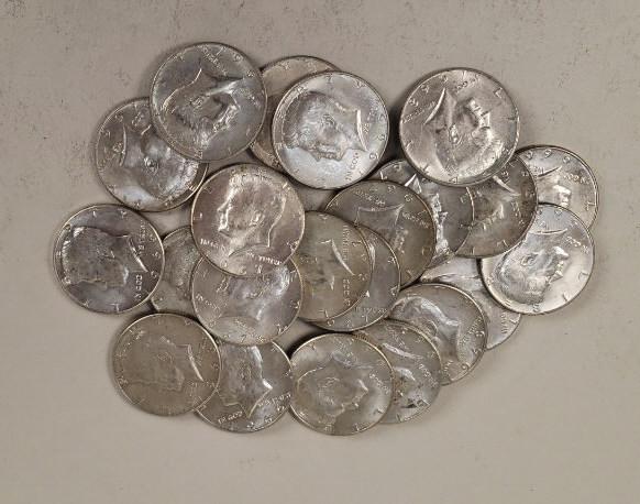 22 - 1965-69 Kennedy Half Dollars 40% (1 of 4)