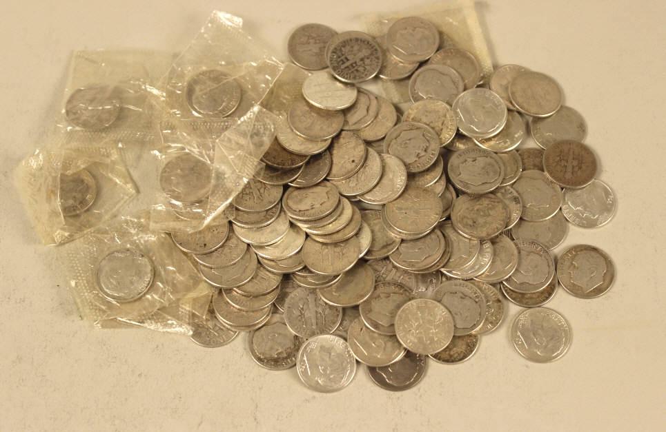 116 - Silver Roosevelt Dimes (1 of 3)