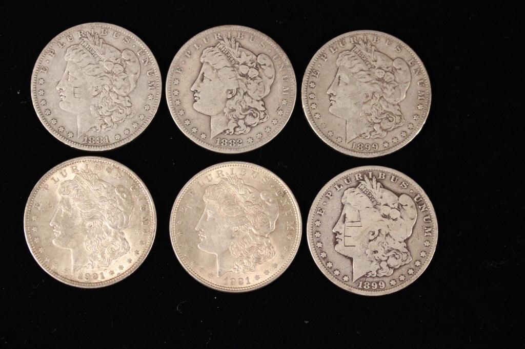6 - Morgan Silver Dollars (1 of 11)