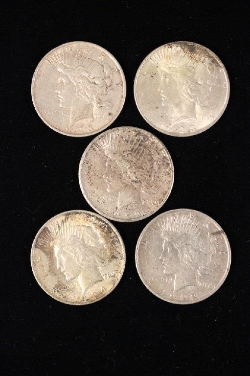 5 - Silver Peace Dollars (1 of 13)