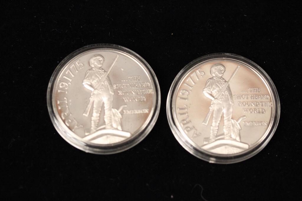 American Revolution Bicentennial Silver Medals (1 of 4)