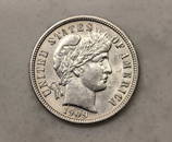 1909 Barber Dime