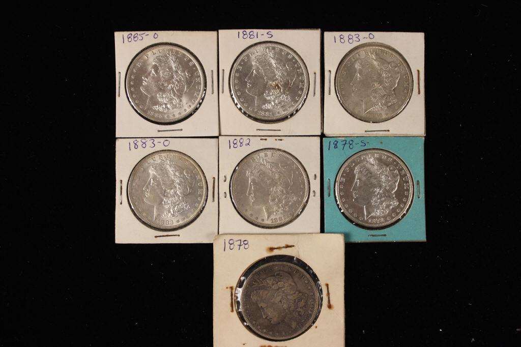 7 - Morgan Silver Dollars (1 of 10)
