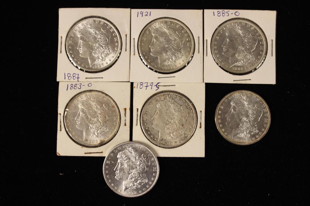 7 - Morgan Silver Dollars (1 of 5)