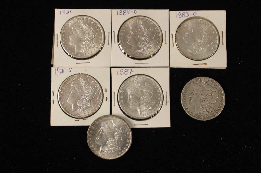 7 - Morgan Silver Dollars (1 of 8)