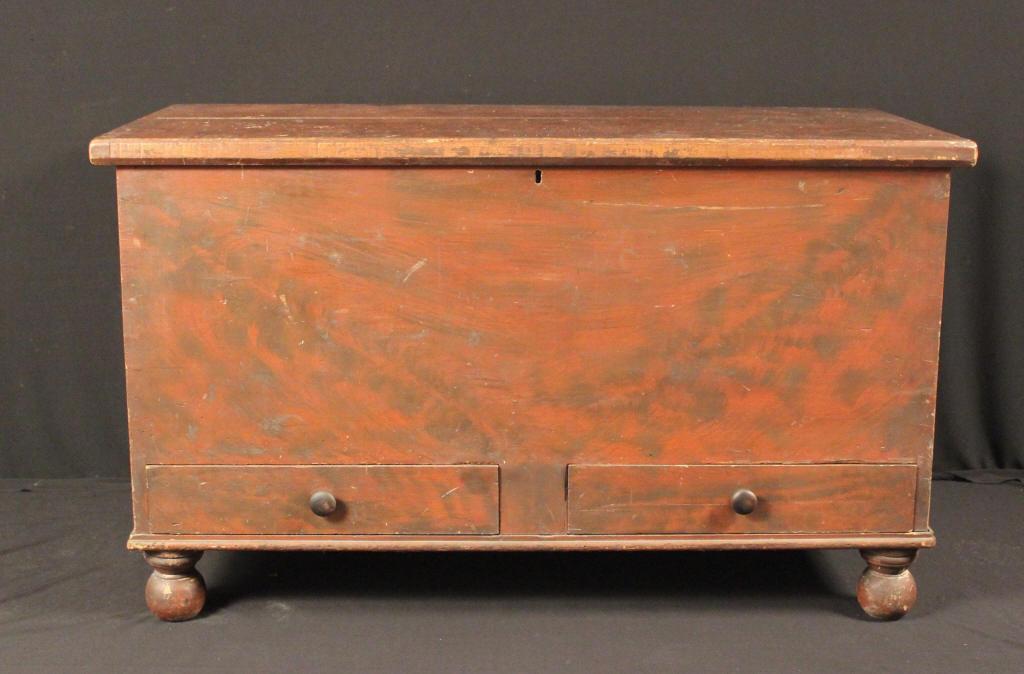 American Smoke Decorated Blanket Chest (1 of 11)