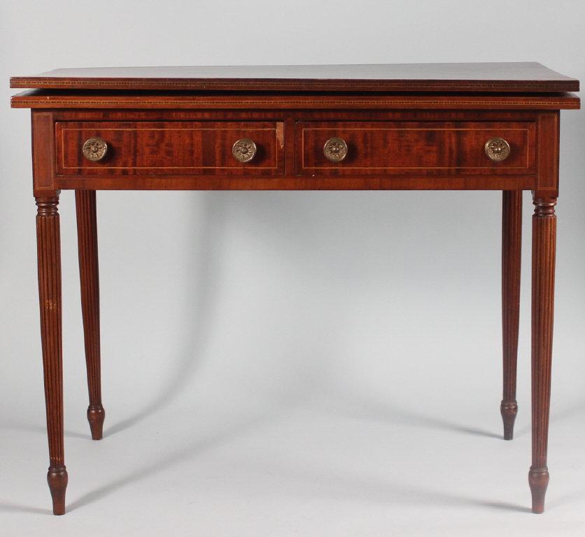 Mahogany Chippendale Gaming Table (1 of 7)