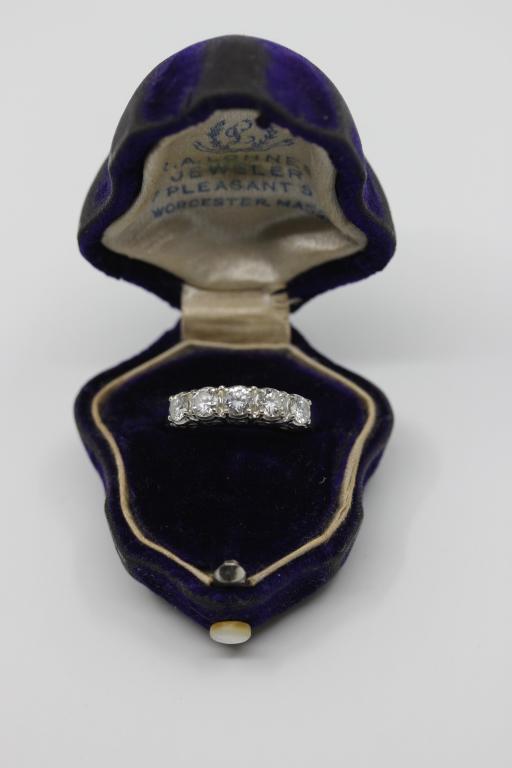 14K White Gold and Diamond Ring (1 of 4)