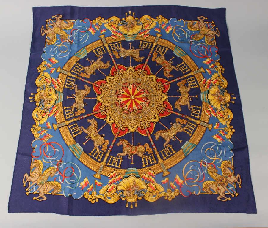 Hermes Silk Scarf (1 of 9)