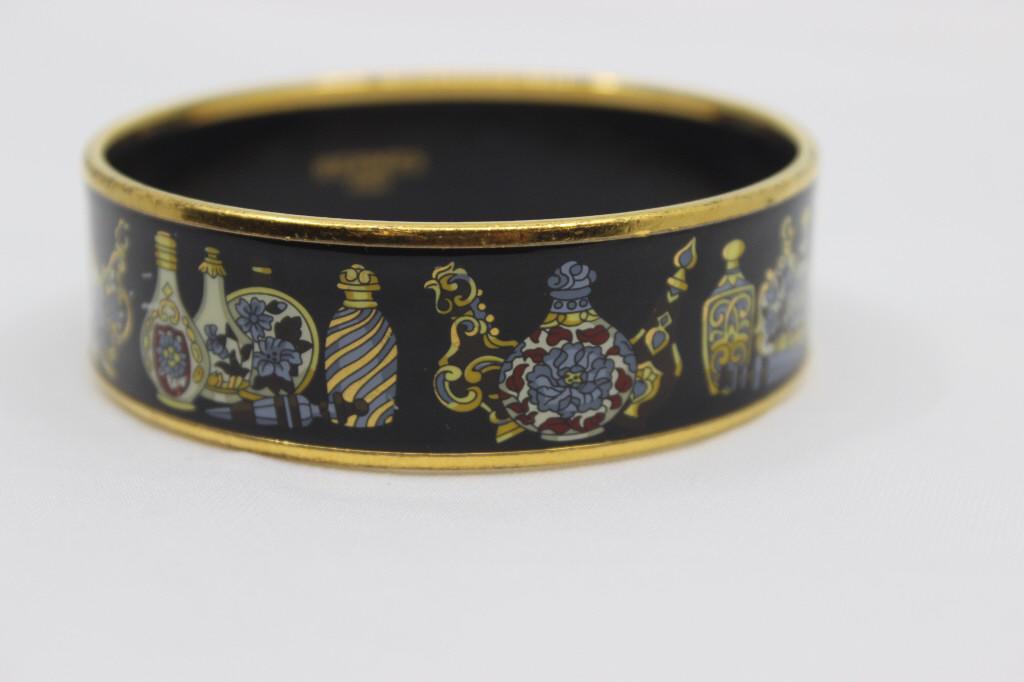 Hermes Enamel Bangle Bracelet (1 of 5)
