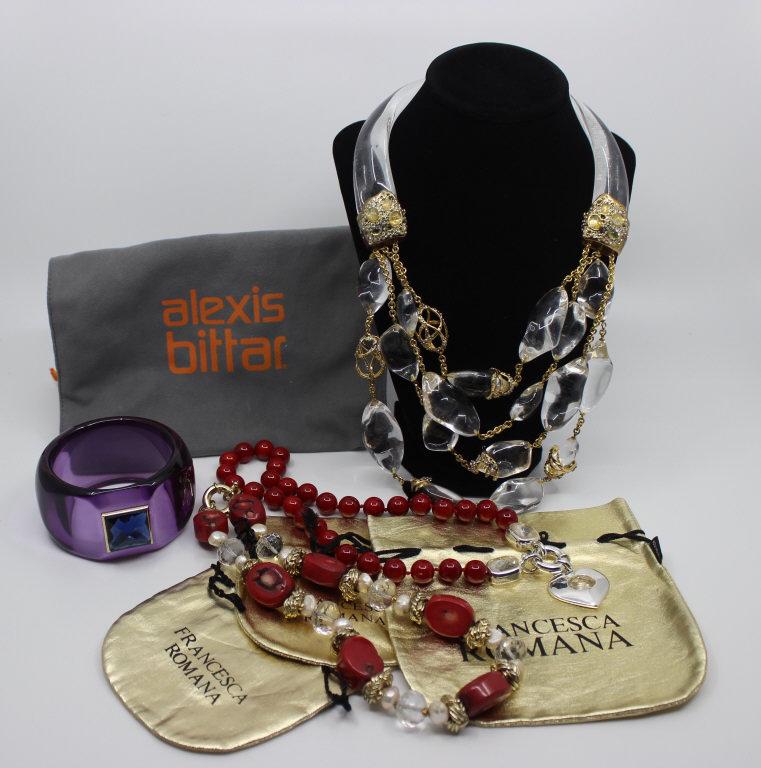 Grouping of Estate Costume Jewelry Alexis Bittar (1 of 5)