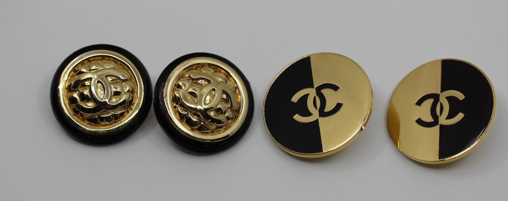 Two Pairs of Chanel Earrings (1 of 12)