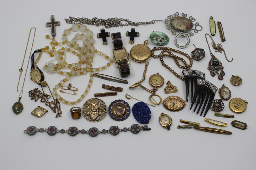 Lot of Victorian Estate Jewelry (1 of 10)
