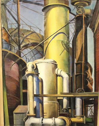 Beatrice Cuming (1903-1975) Industrial Landscape (1 of 10)