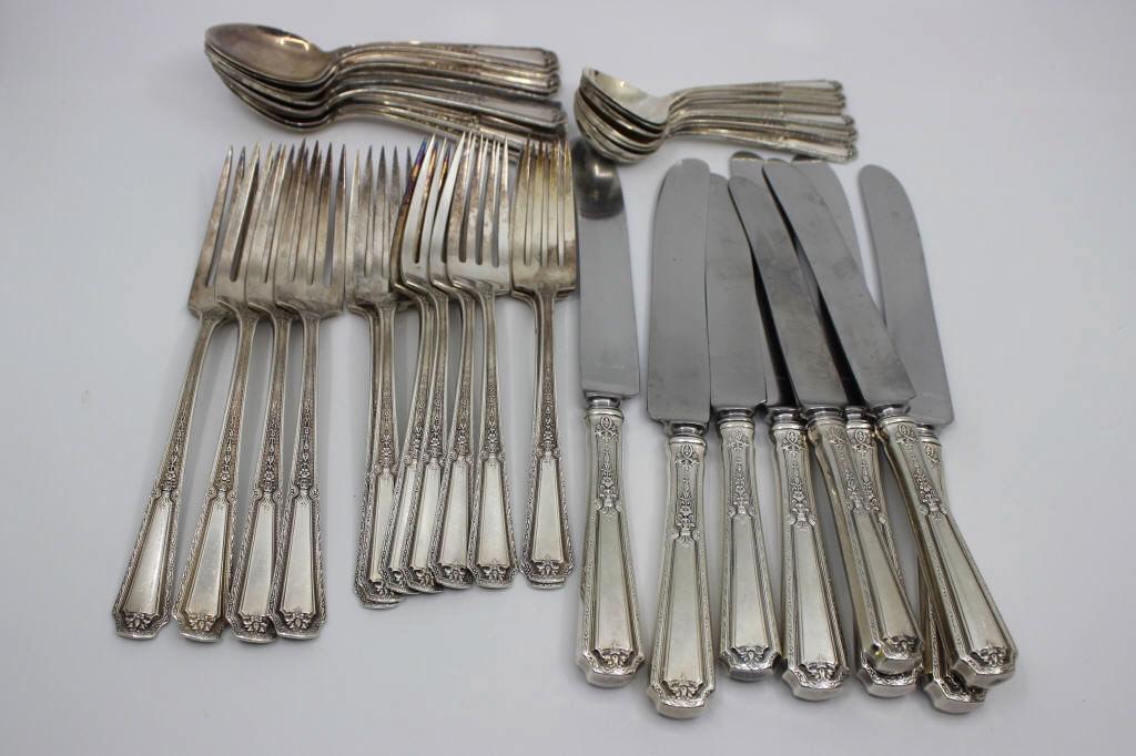 Partial Towle Louis XIV Sterling Flatware Set (1 of 6)