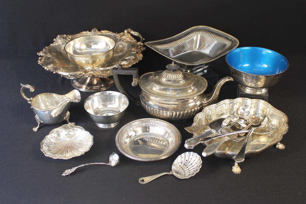 Grouping of Decorative Silver Plate (1 of 6)