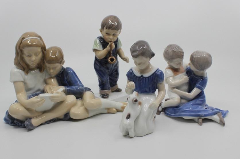 Grouping of Royal Copenhagen Figures (1 of 11)