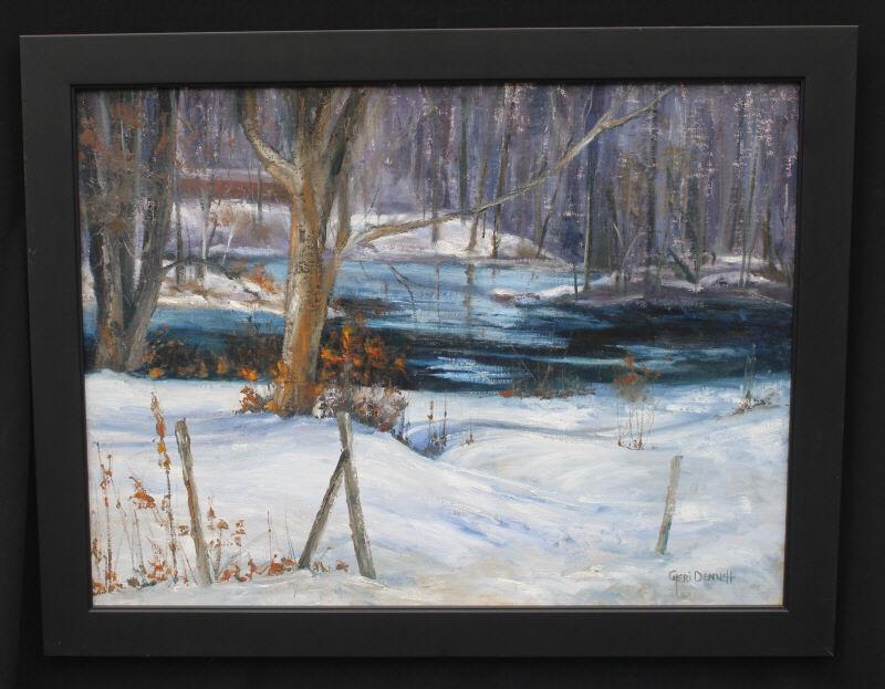 Cheri Denneh Snow Scene (1 of 2)