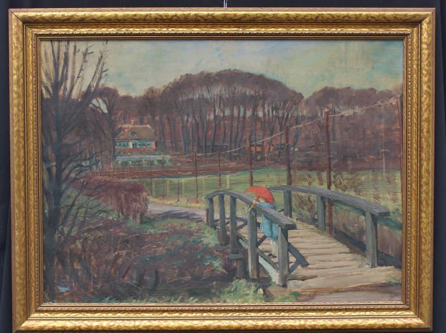 Girl With Red Umbrella O/C (1 of 2)