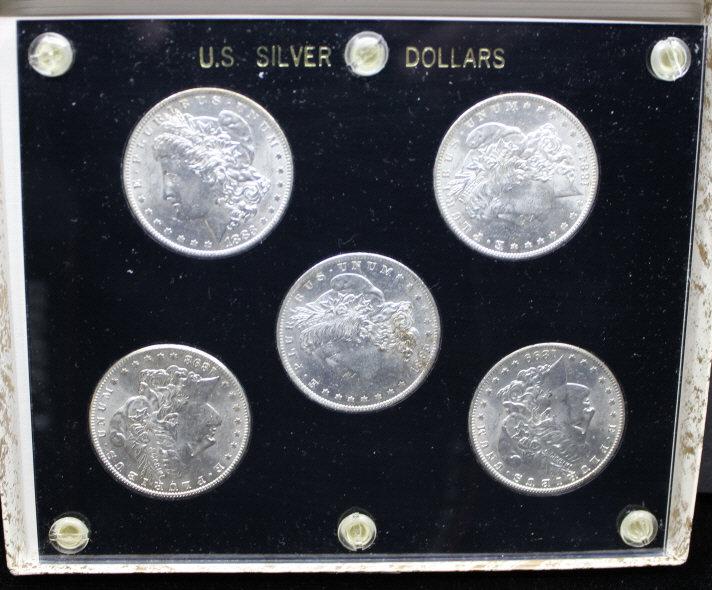 (5) Morgan Silver  Dollars (1 of 6)