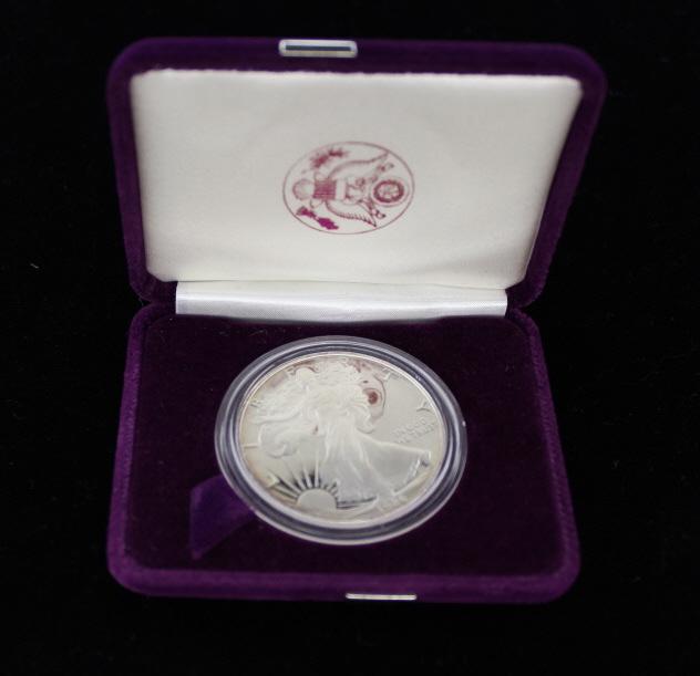 Proof  American Silver Eagle 1986 (1 of 5)