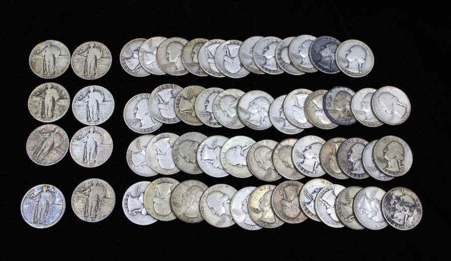 (57) Silver Quarters (1 of 3)