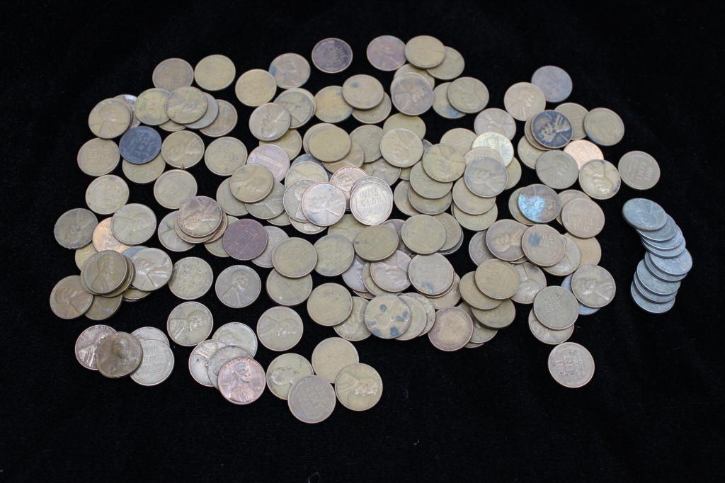 (176) US Copper Pennies (1 of 2)