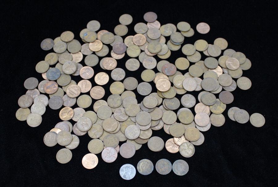 (203) US Copper Pennies (1 of 6)