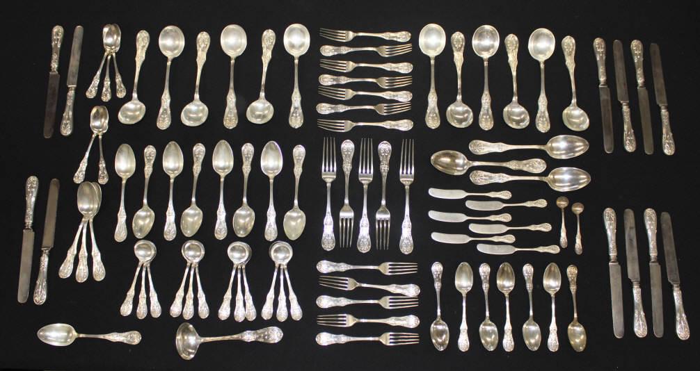 Tiffany & Co. Sterling Silver Flatware Set (1 of 16)