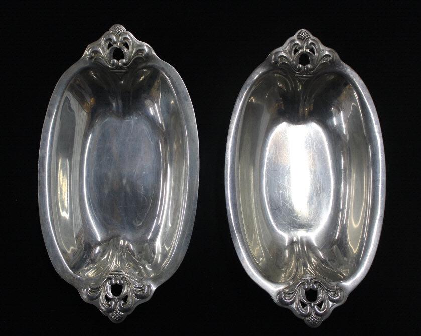 Pair Royal Danish International Sterling Silver Dishes (1 of 3)