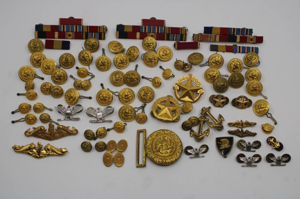 US Naval Vintage Uniforms & Buttons (1 of 10)