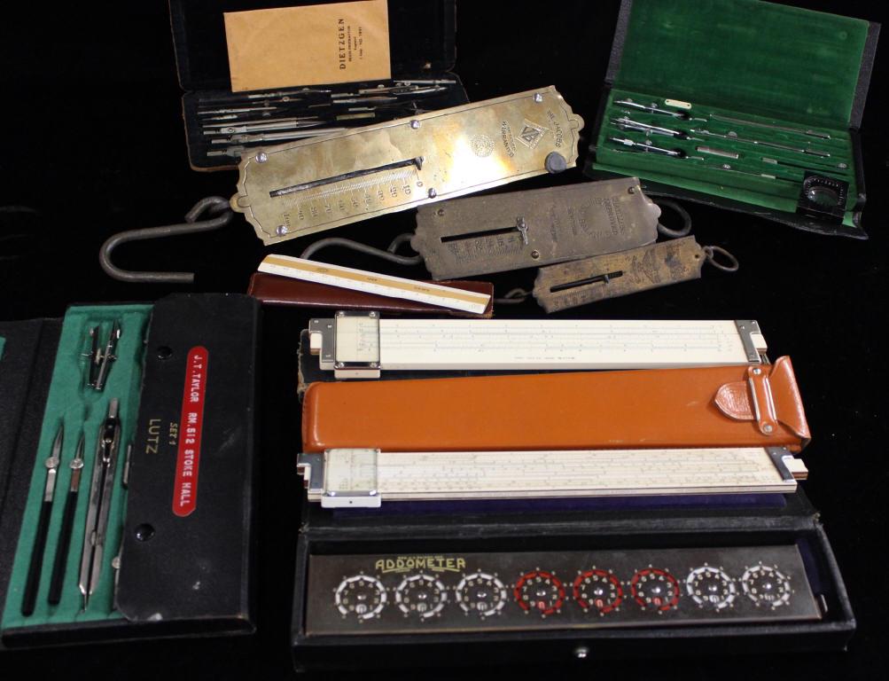 Drafting Sets, Slide Rules, Scales (1 of 9)